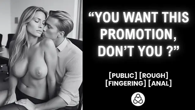 He fucks her in the office to get a promotion &vert; Boss fucks employee &vert; Real amateur couple