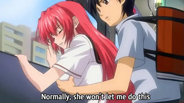 Hentai - Touching my Busty Step Sister in the Train &lbrack;Subtitled&rsqb;