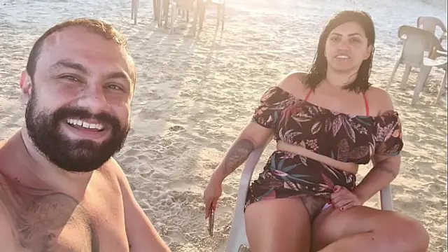 On the beach&comma; sun&comma; sea and fire in my pussy - I'm going to give it all on the beach