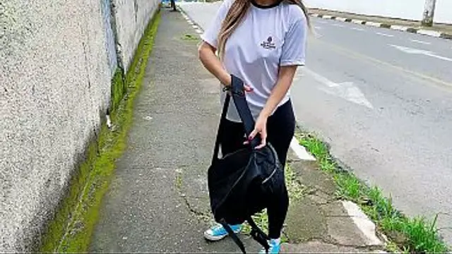 Scandal&colon; Student in front of school gave it to the teacher&period;
