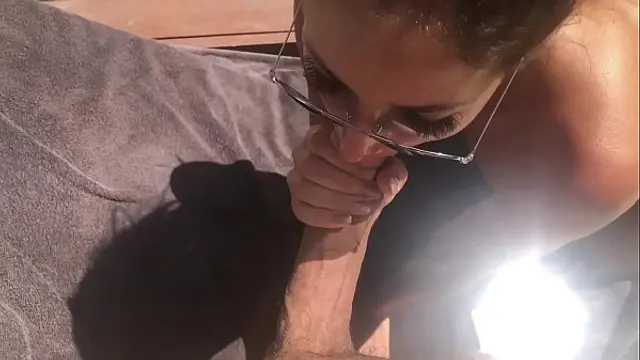 A TURN OF ROLE&comma; MY MAN GETS SUCKED BY MY SEXY FRIENDS AND ME&comma; IN IBIZA&excl;