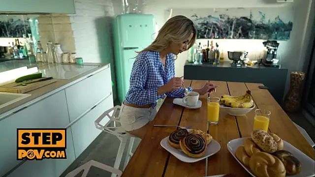 Kinky Step family Shalina Devine&comma; Lana Roy and Lika Star bang your dick - itsPOV