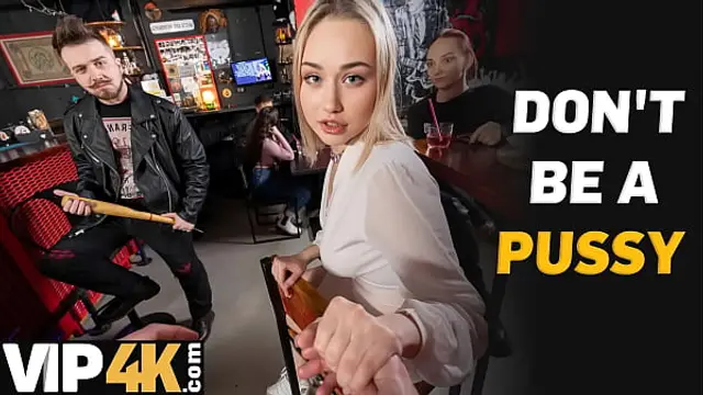 VIP4K&period; I'm brave enough to fuck a stranger in the bar