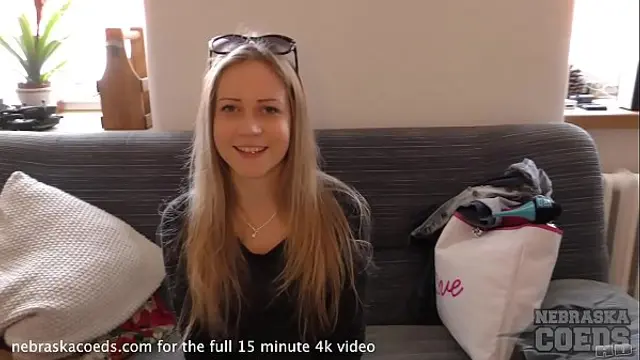 20yo kima does her first time video hot tiny blonde spinner