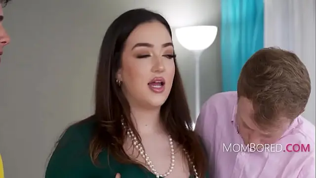 MILF Does Everything TO Keep Her Stepsons Close&period;&period; Even Fuck Them