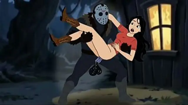 Crazy Fucking at Camp Crystal Lake&period; "Friday the 13th" Porn Parody Cartoon