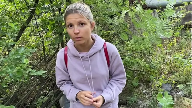 Gina Gerson was caught and fucked for unlegal outdoor pissing &lpar;Part 1&rpar;