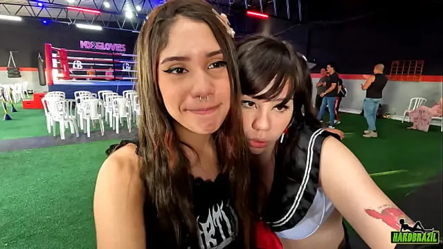 Boxing event with pornstar and TikTok celebrities and youtubers - Bluezao - Leo Ogro - Fernanda Chocolatte - Casal Dna - Nicole Brazil - Camila Prado
