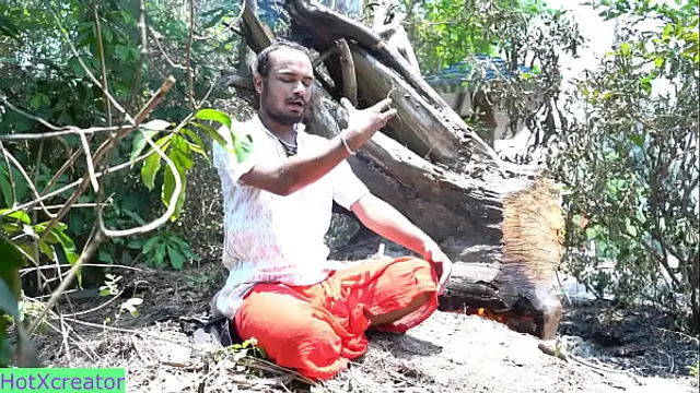 Tantrik mislead Village Wife and fuck her with big dick&excl; Reality Sex