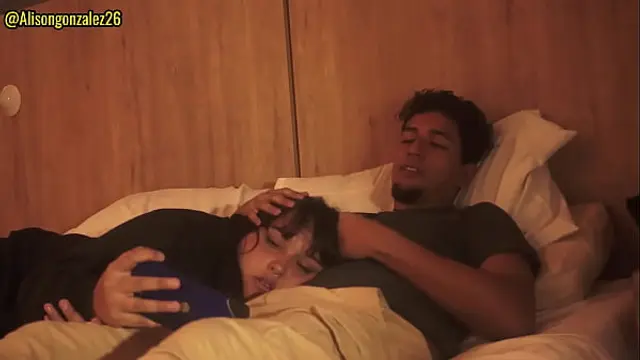 I'm sleepy stepbrother&comma; let me lie on your legs&comma; but don't put your penis in my mouth please&excl;&excl;