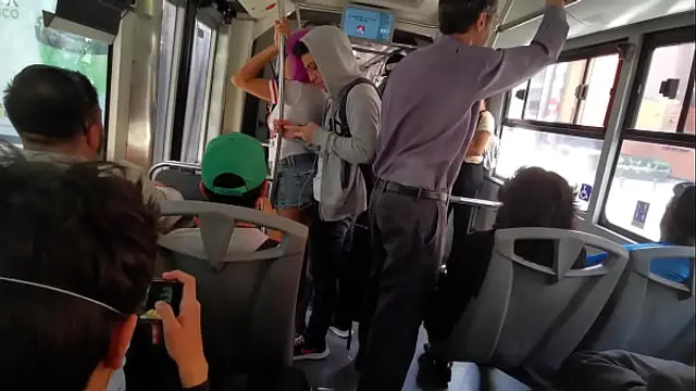 It started as a huddle on the metrobus and ended up riding on his cock &lpar;Twitter&colon; &commat; Hyperversos2&rpar;