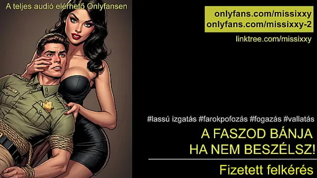 Your dick hurts if you don't talk - Hungarian ASMR audio